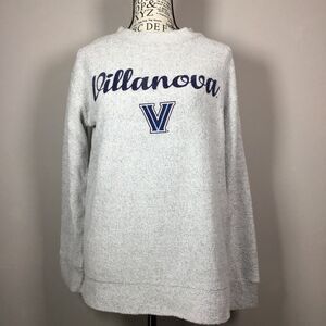 Villanova Wildcats college sweater terry crew neck Pressbox by Royce Apparel S
